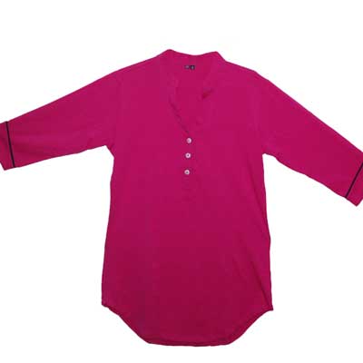 "Pink Color Top with Full Hands - JFM-12 - Click here to View more details about this Product